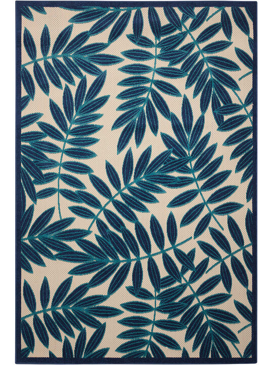 Aloha ALH18 Navy 6' x 9' Rug