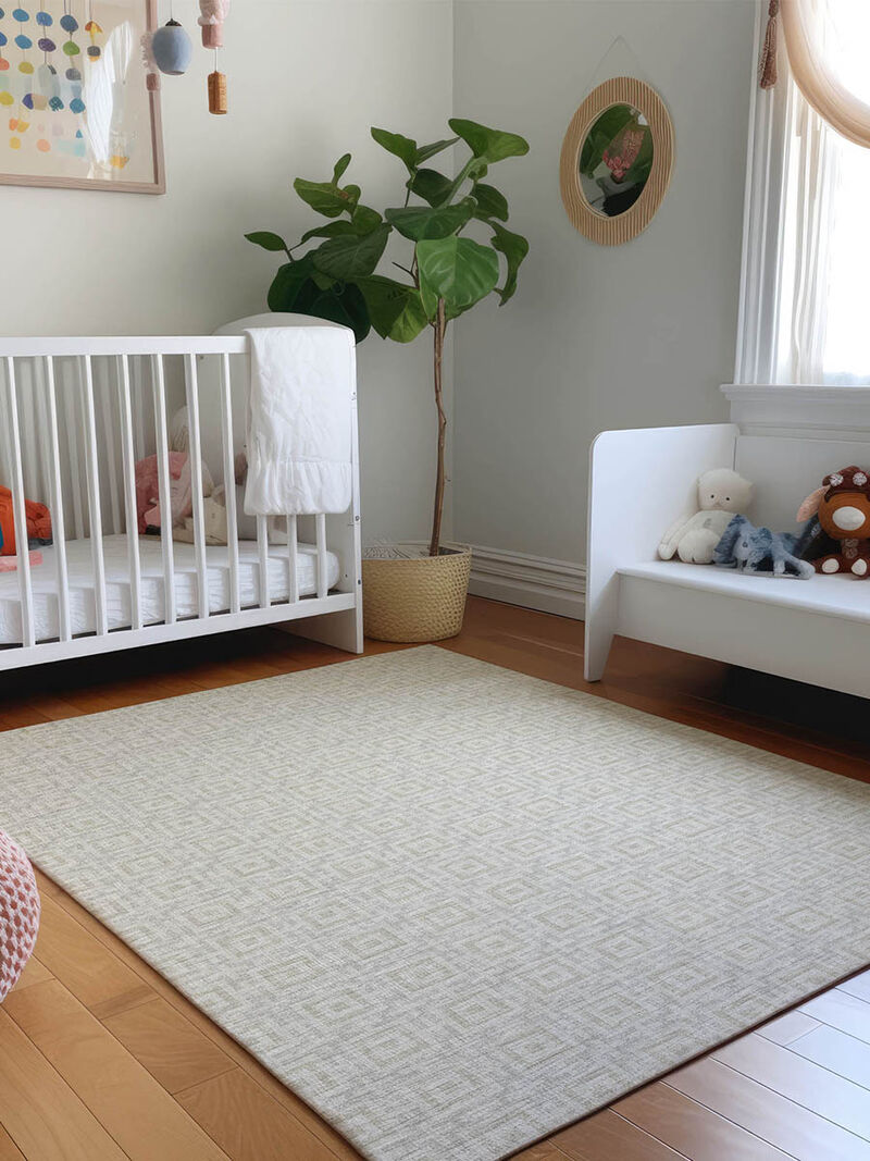 Marlo MO1 Linen 3' x 5' Rug