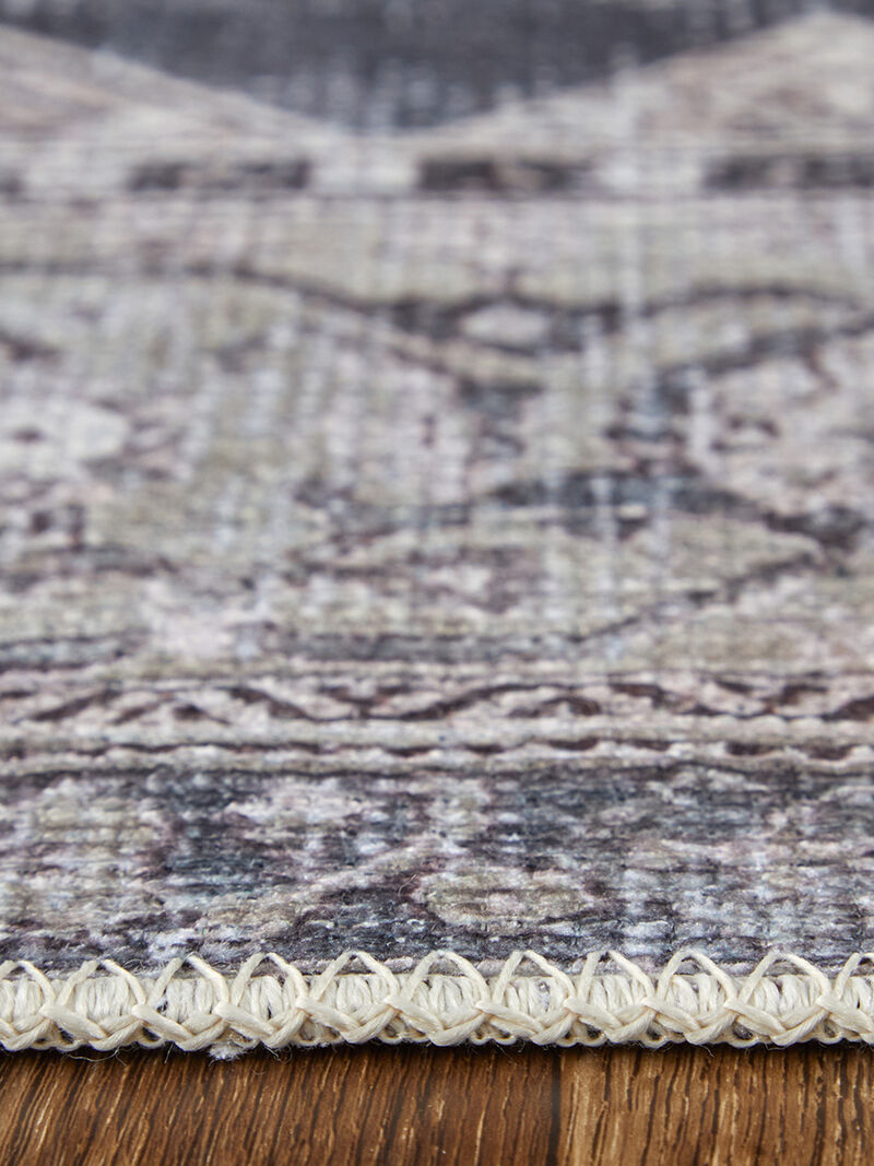 Percy 39PBF 5'3" x 7'6" Gray/Ivory/Taupe Rug