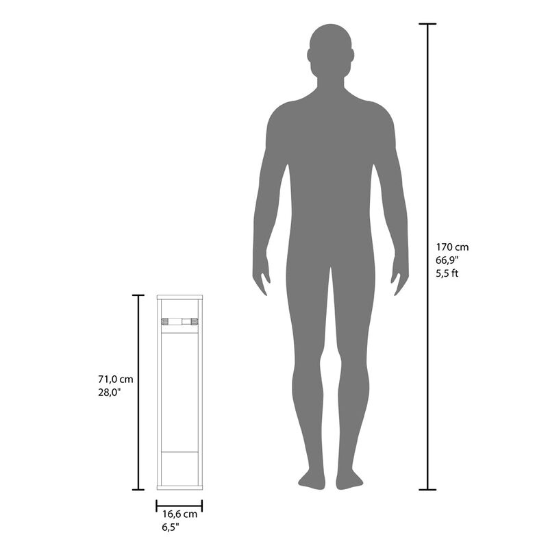 Toliet Paper Holder Magna, Bathroom, White