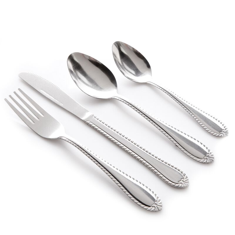 Gibson Home New Wilmington Flatware Set, Set of 24