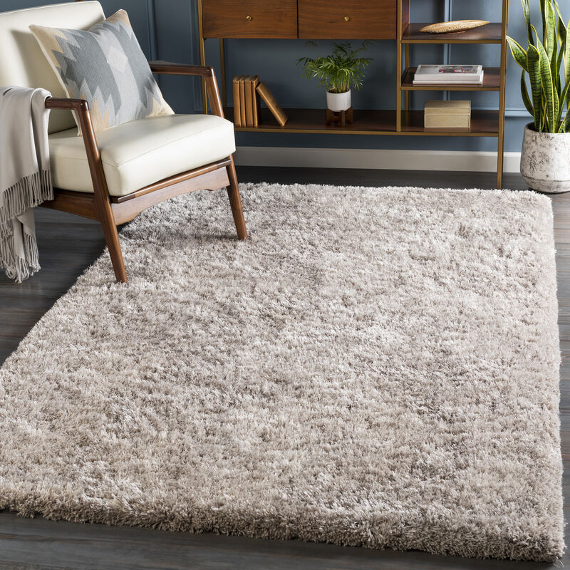 Grizzly GRIZZLY-9 5' x 8' Gray Rug
