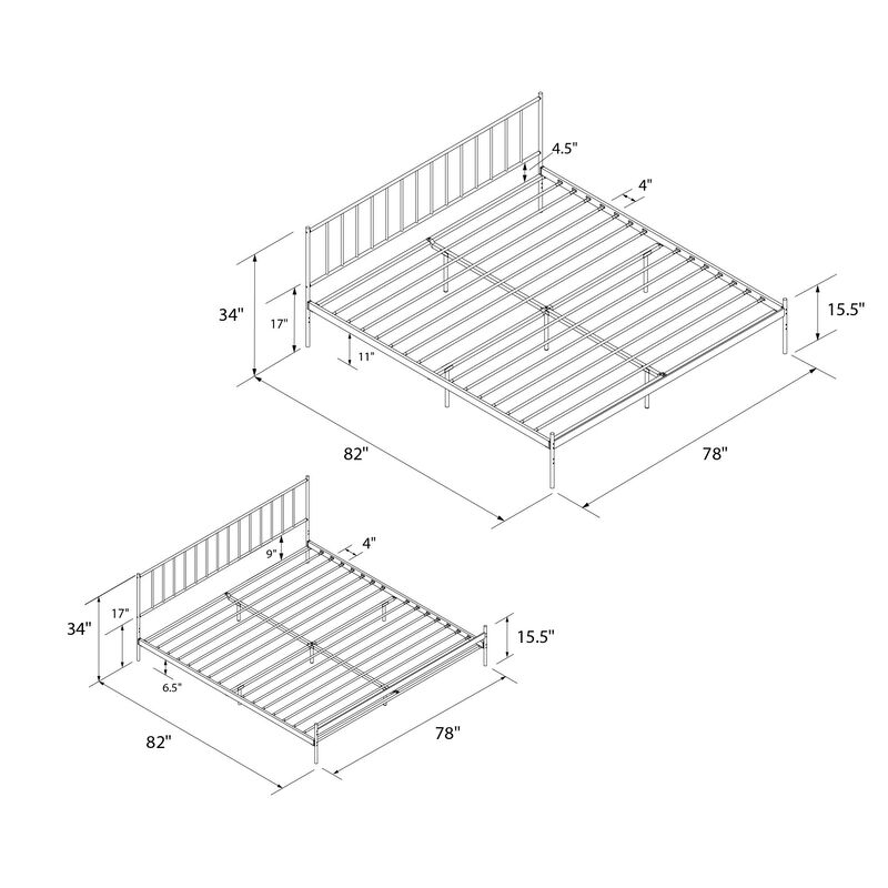 Ares Metal Bed