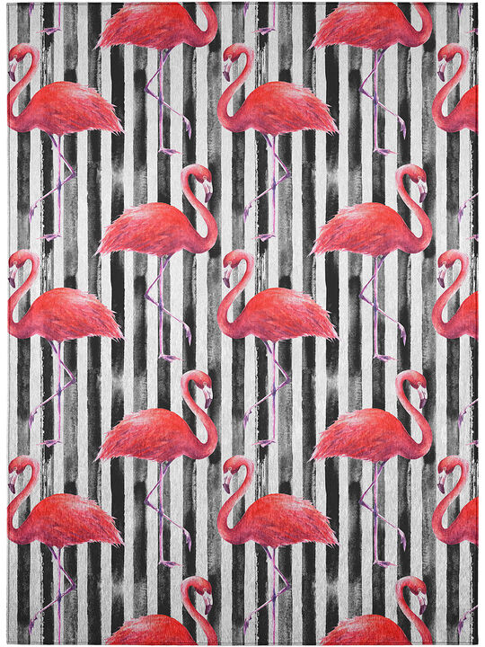 Tropics TC9 Black 3' x 5' Rug