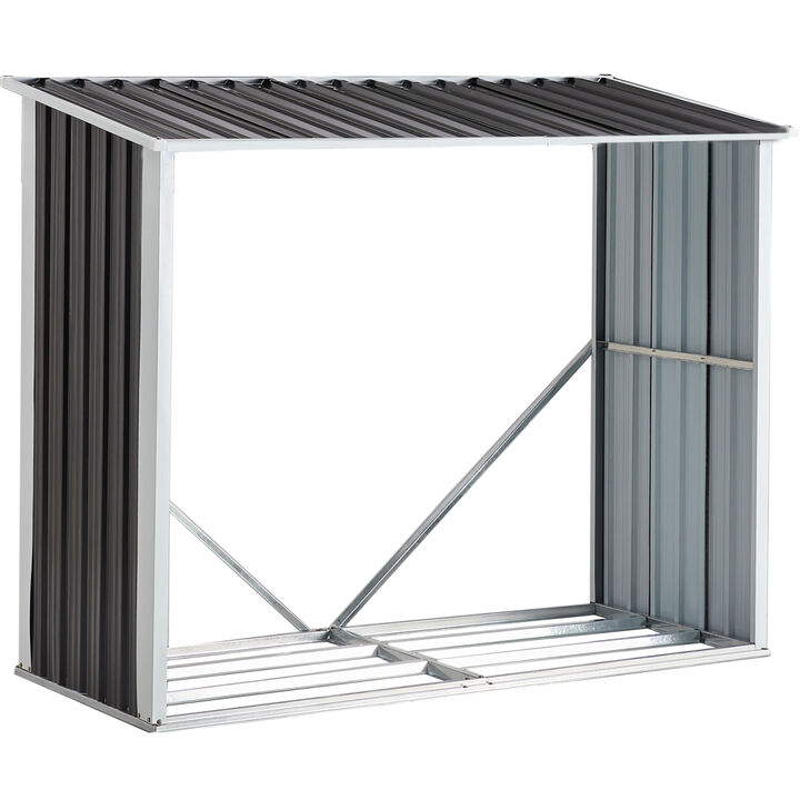 Streamdale Backyard firewood storage and display solutions