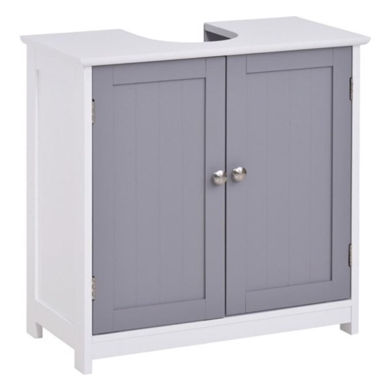 Bathroom Storage Cabinet with Shelves & Doors for Stylish & Space-Saving Organization