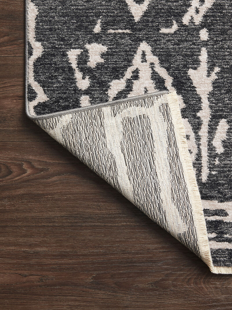 Vance VAN07 Charcoal/Dove 5'3" x 7'9" Rug