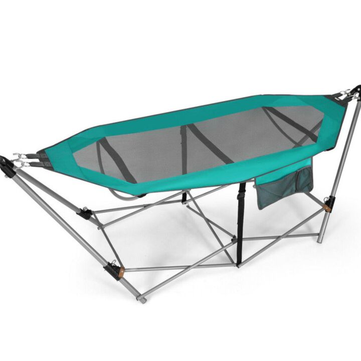 Hivvago Portable Folding Hammock with Hammock Stand Hivvago Portable Folding Hammock with Hammock Stand