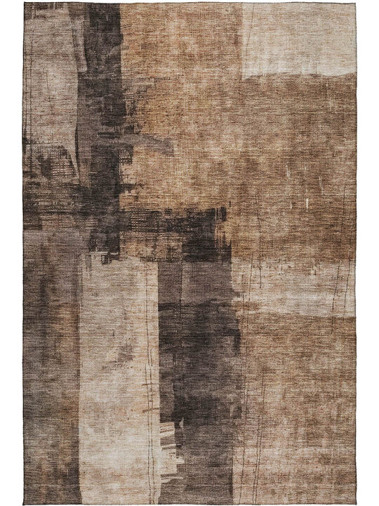Nouveau NV10 Brown 3' x 5' Rug