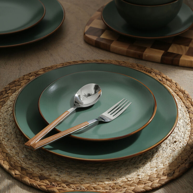 Stone Lain Brasa Stoneware 32 Piece Dinnerware Set