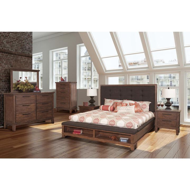 New Classic Furniture Cagney Chest - Chestnut