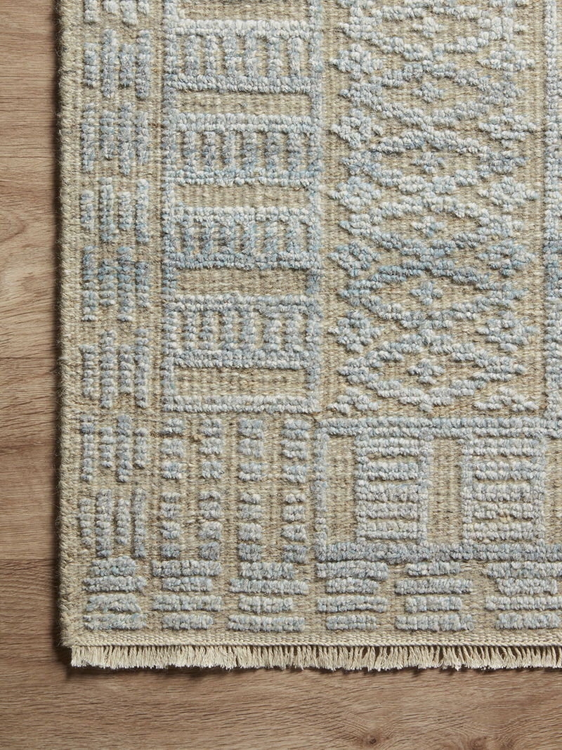 Nola NOL03 Taupe/Ocean 5'6" x 8'6" Rug
