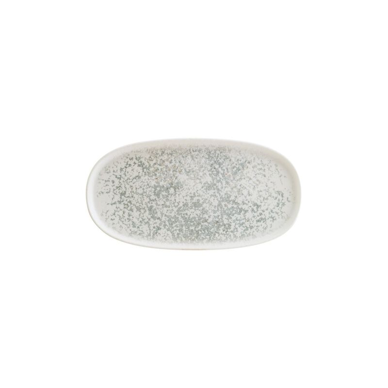Luna Ocean 12" x 6.25" x h:0.75" Oval Decorated Porcelain Platter