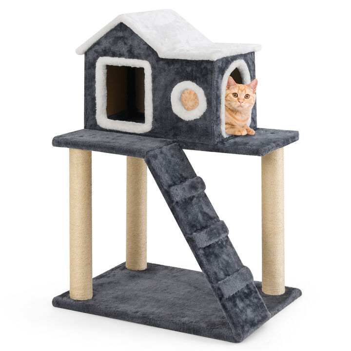 Tower Condo Scratching Posts Ladder Cat Tree