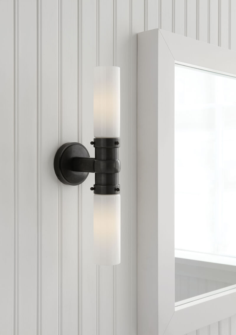 Graydon Single Bath Light in Bronze