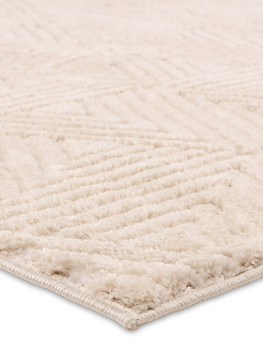 Calix By Nikki Chu Ziazan White 10' x 14' Rug