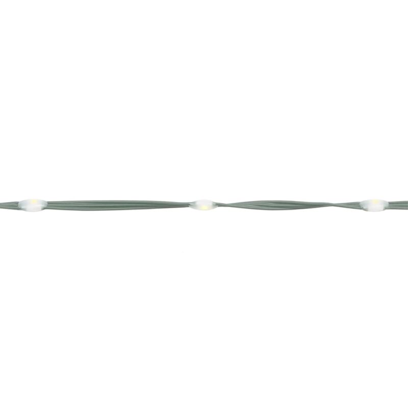 vidaXL Christmas Cone Tree Cold White 1400 LEDs 5x16 ft