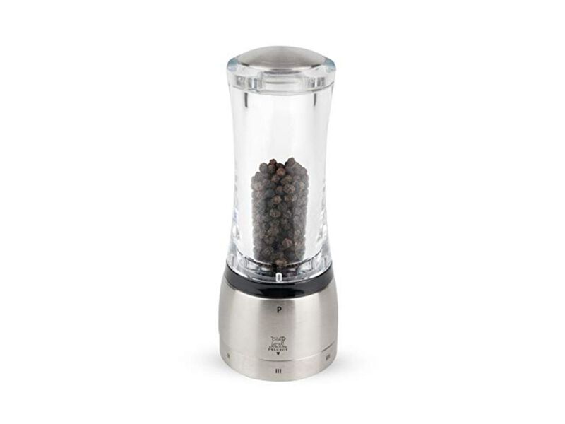 Daman Shaftless 6.5 Inch Pepper Mill, Stainless Steel