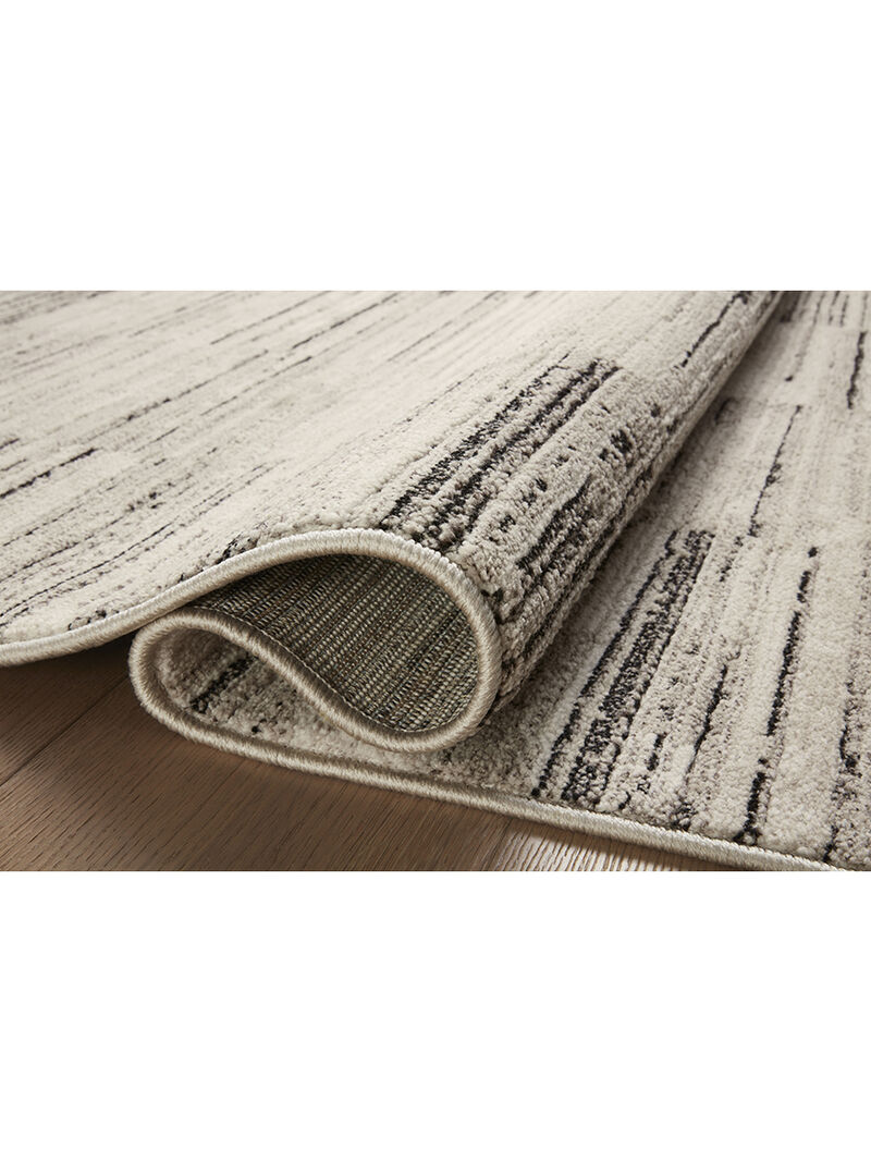 Darby DAR01 Charcoal/Sand 7'10" x 10' Rug