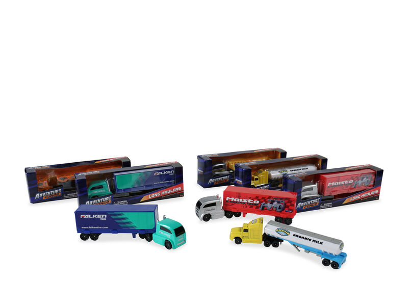 Maisto Die-Cast Long Hauler Truck Toy