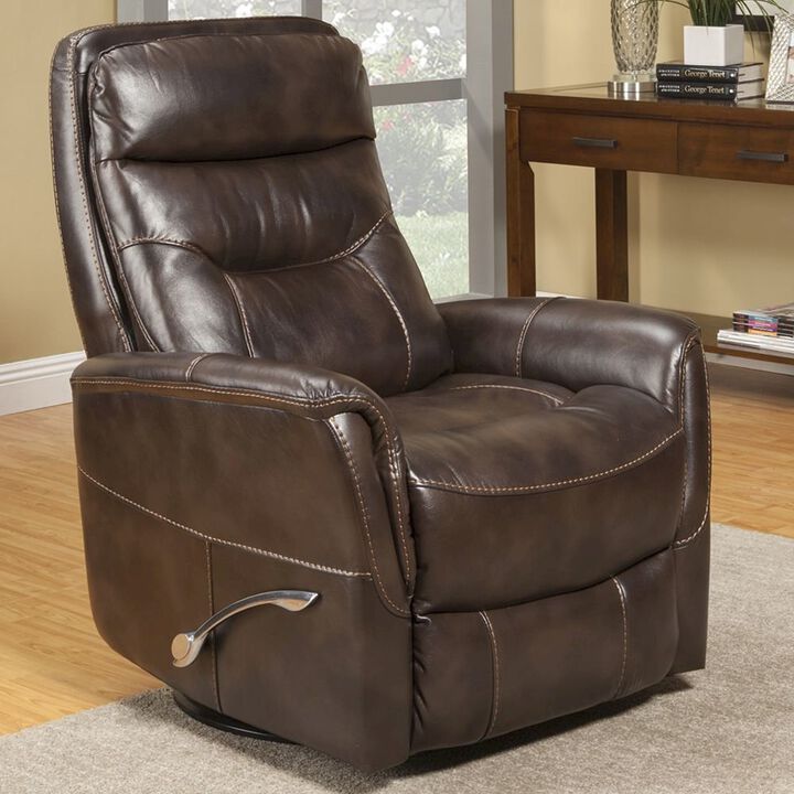 Parker Living Gemini - Truffle Swivel Glider Recliner