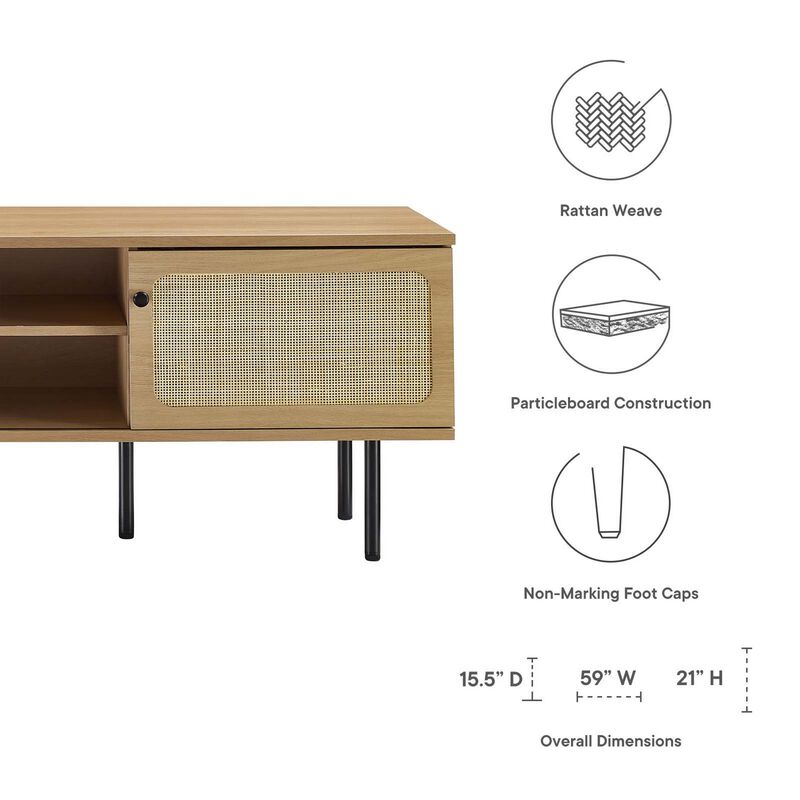 Cambria 60" TV Stand-Benzara