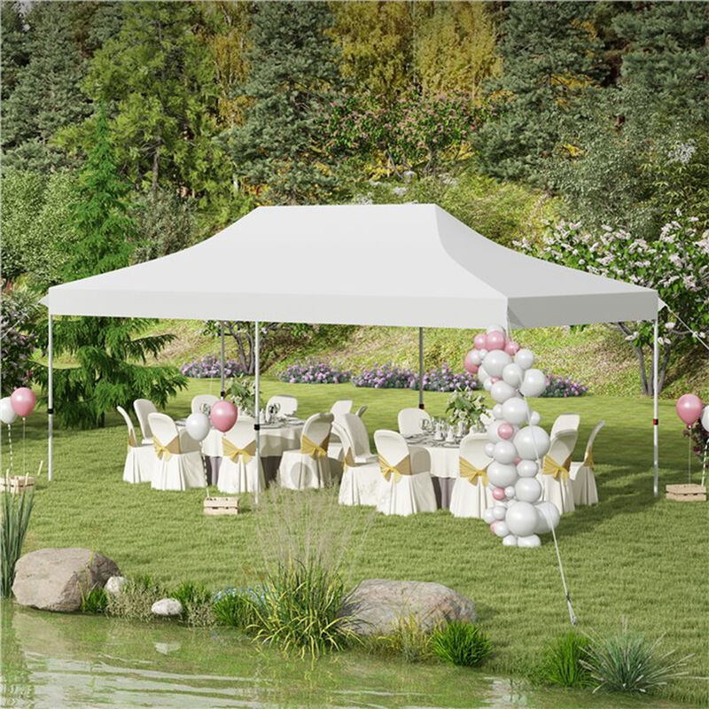 10 x 20 FT Pop-up Canopy Tent with Carrying Bag
