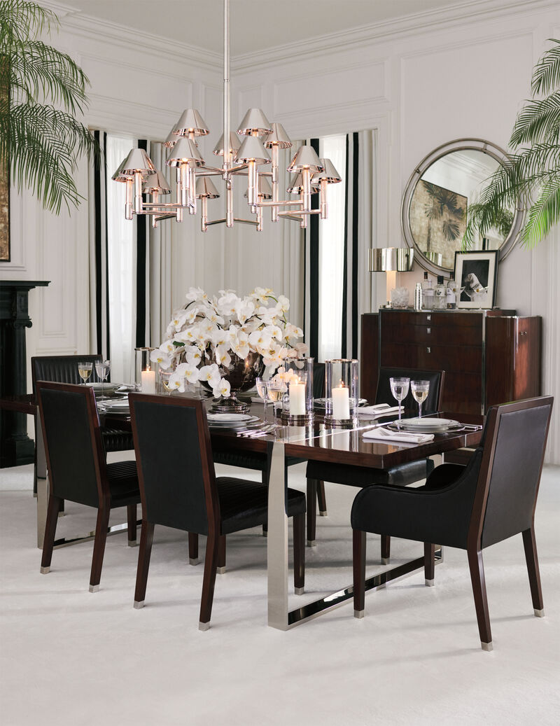 Barrett Lrg Knurled Chandelier