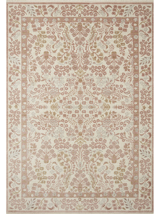 Holland HLD02 Blush 5'3" x 7'9" Rug by Rifle Paper Co.