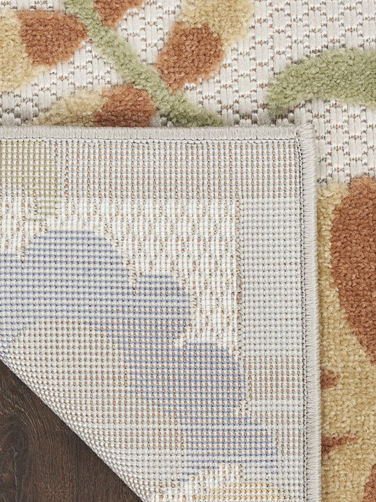 Aloha ALH17 Ivory/Blue 3'6" x 5'6" Rug