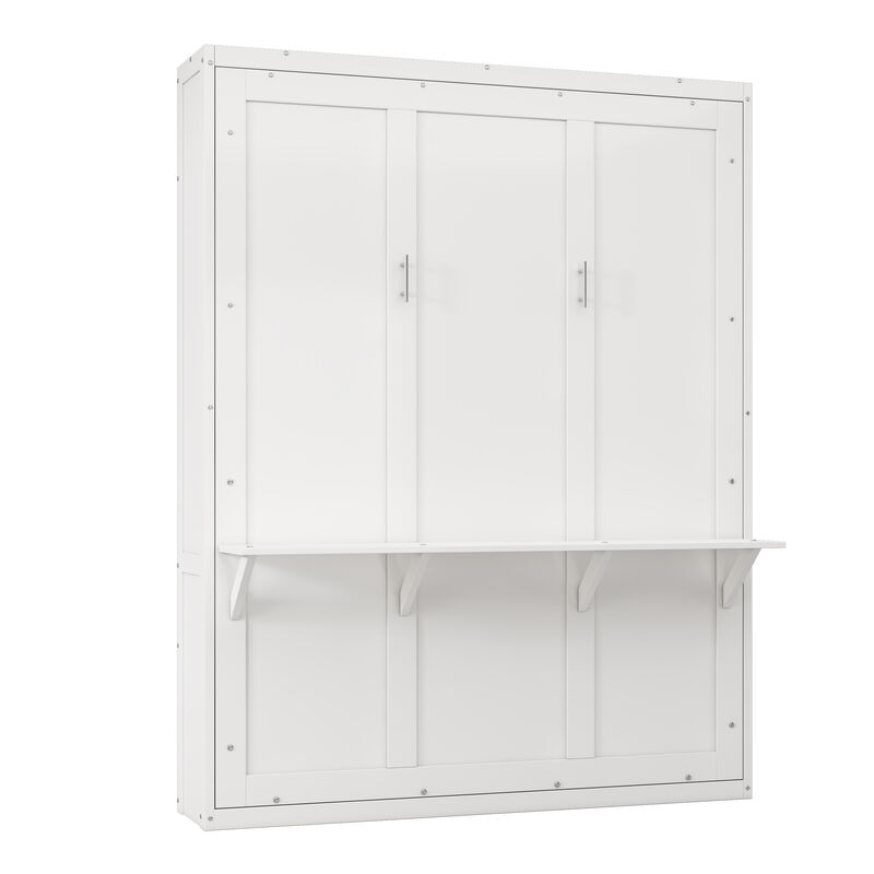 Merax Murphy Bed Cabinet with Desk