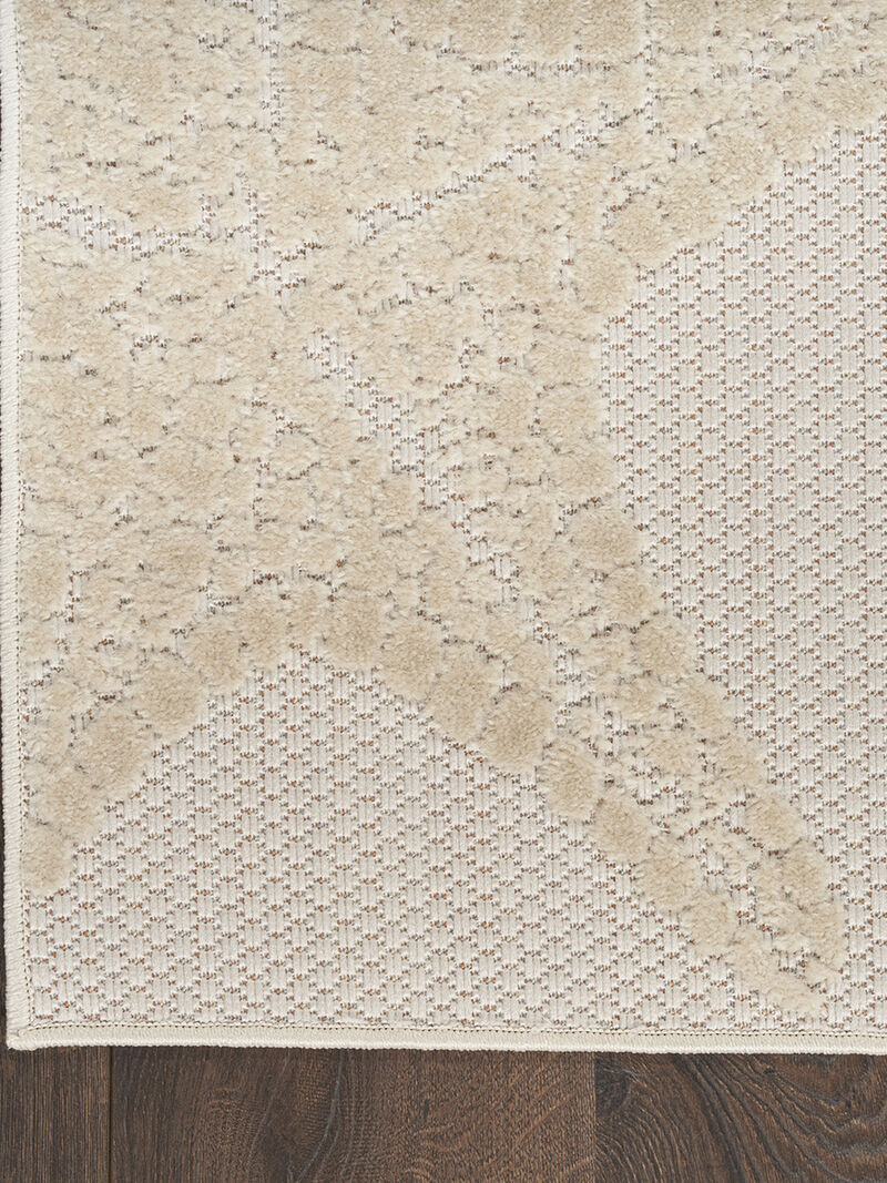 Aloha ALH28 Ivory/Multicolor 3'6" x 5'6" Rug