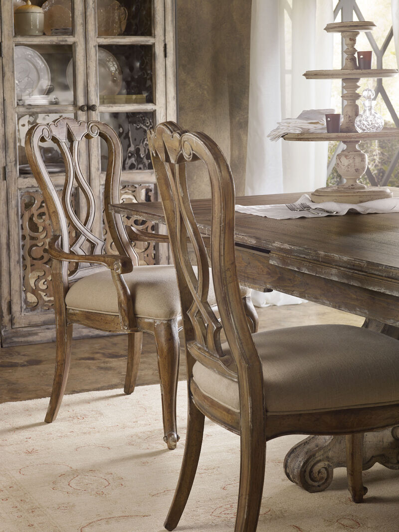 Chatelet Splatback Side Chair in Beige