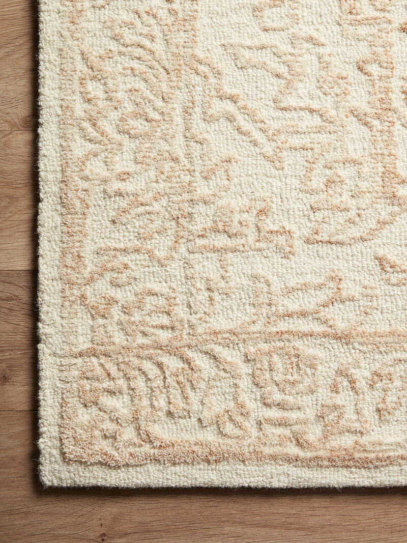 Annie ANN05 White/Pink 3'6" x 5'6" Rug