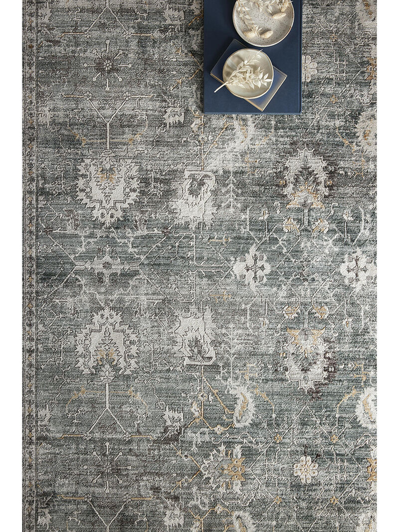Bonney BNY03 Lagoon/Ivory 3'11" x 5'5" Rug