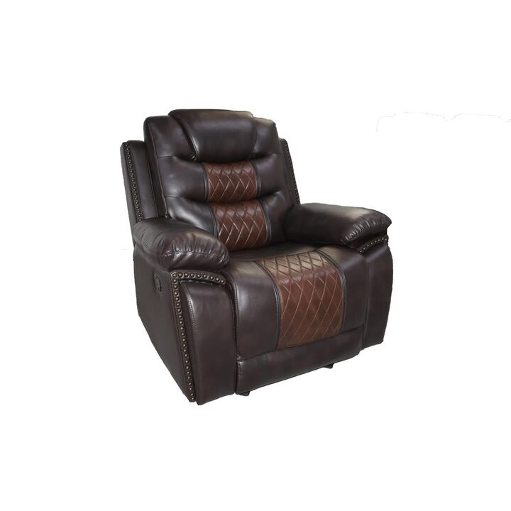 New Classic Furniture Nikko Glider Recliner-Brown