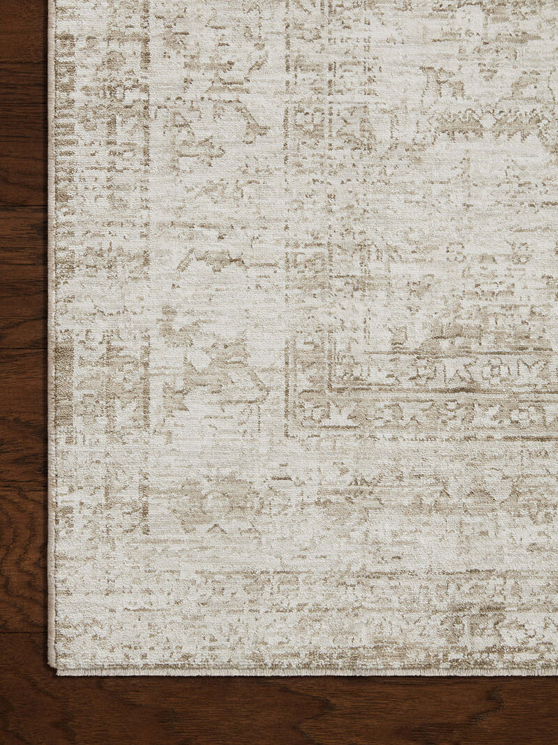Honora Ivory/Natural 5'3" x 7'9" Area Rug by Amber Lewis x Loloi