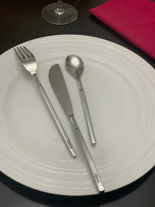 Modern 36-PC Flatware Set (Dinner Knife, Dinner Fork, Dessert Spoon)