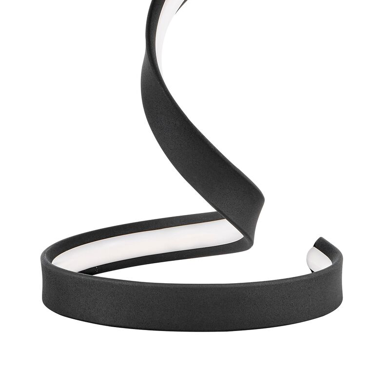 Hamburg Table Lamp Black Metal Dimmable Integrated LED