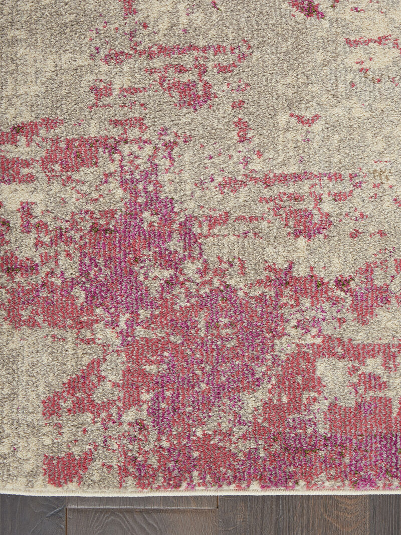 Celestial CES02 Ivory/Pink 3' x 5' Rug