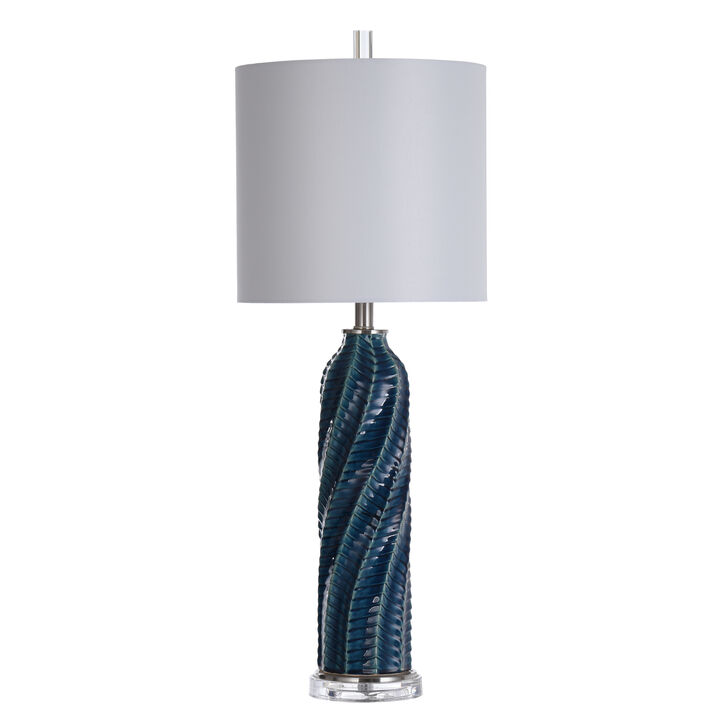 Arezzo Turquoise Table Lamp