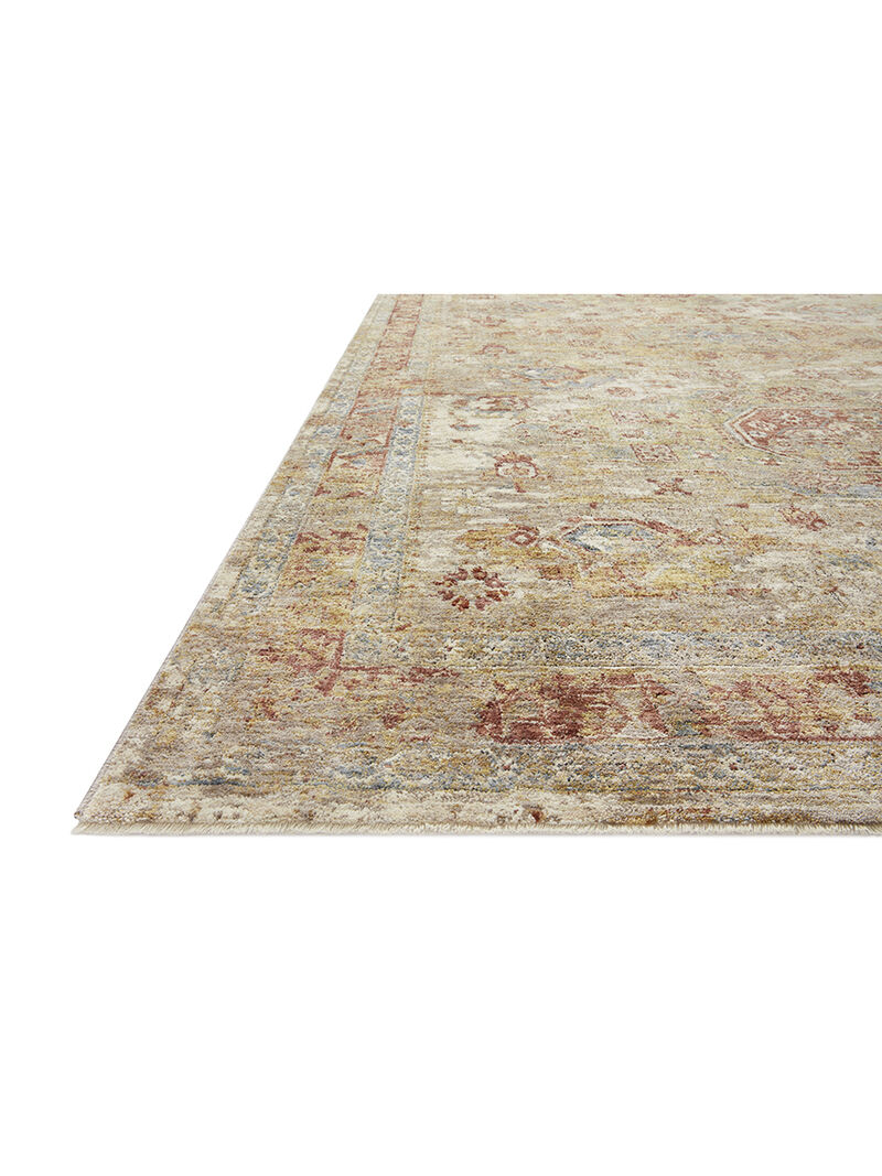 Gaia GAA02 Gold/Taupe 4' x 5'7" Rug