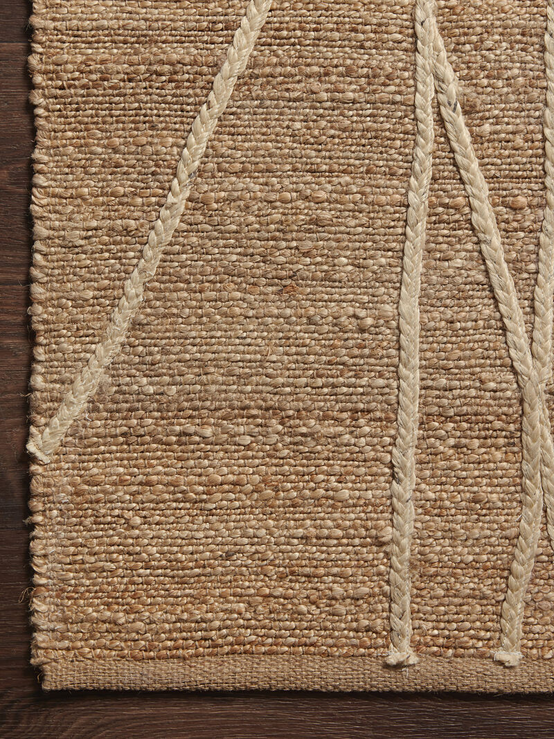 Bodhi BOD03 Natural/Ivory 5' x 7'6" Rug
