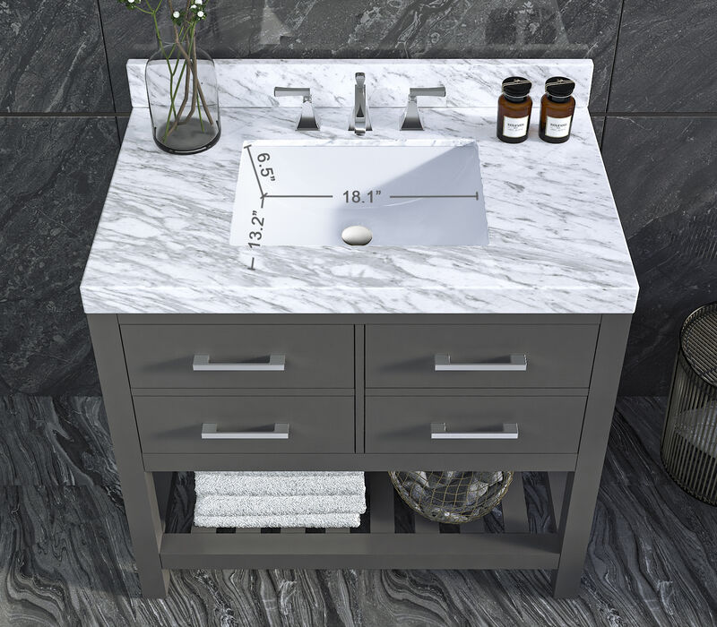 Elizabeth 36 in. Bath Vanity Set