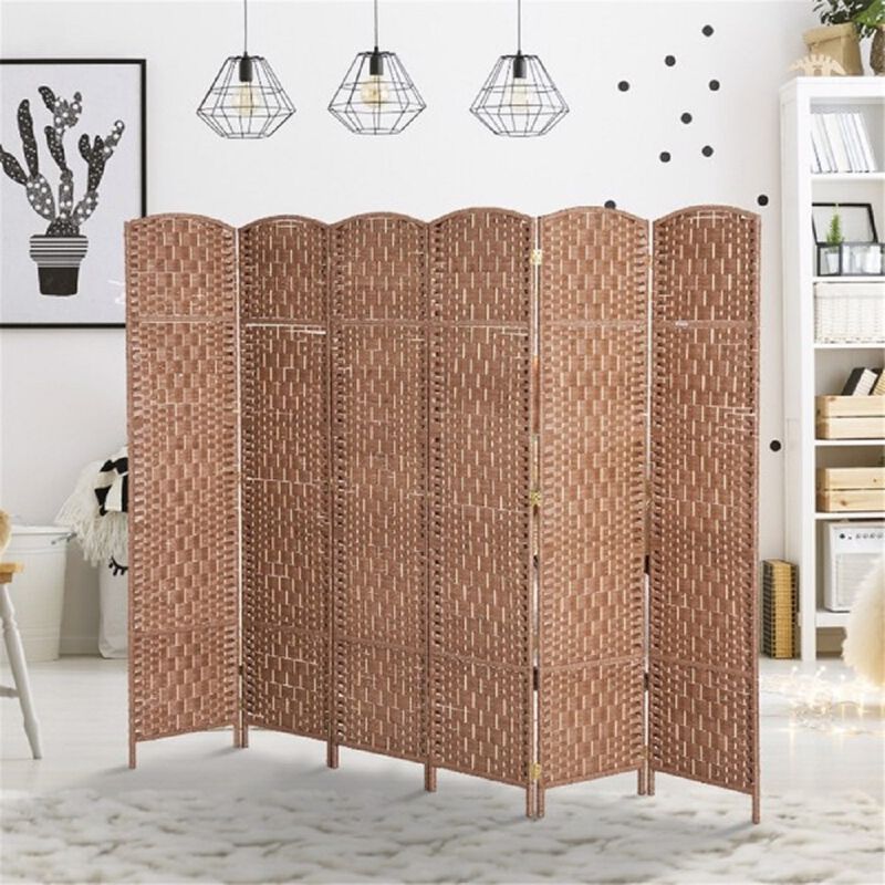 Privacy Screen Freestanding Room Divider for Indoor & Outdoor Use