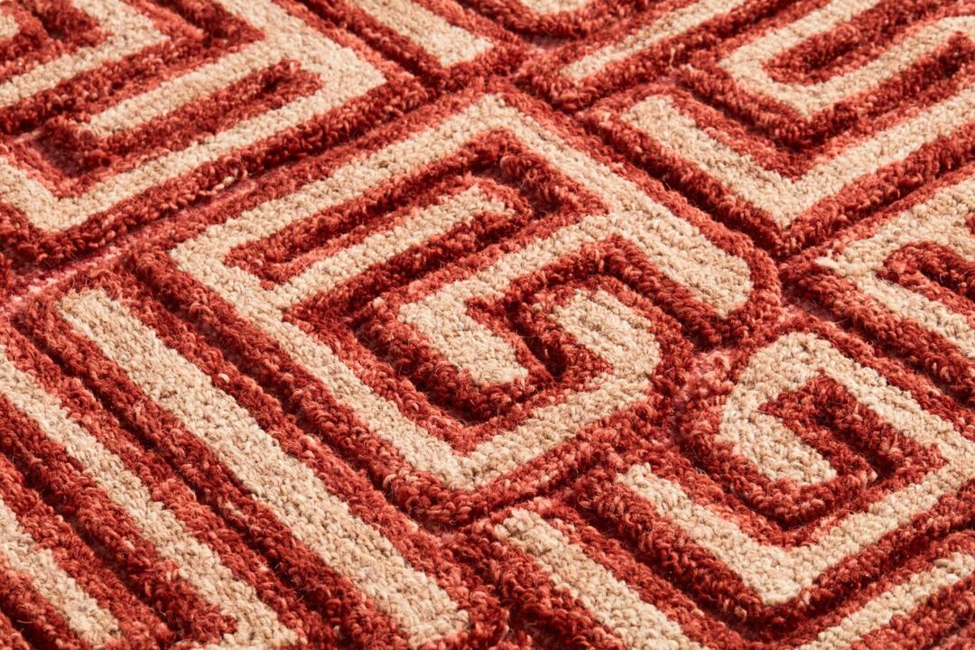 Katanga Red Beige Wall Art