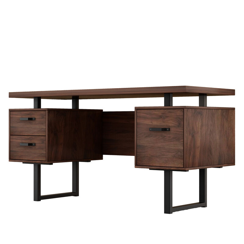 Merax Writing Study Desk with Drawers