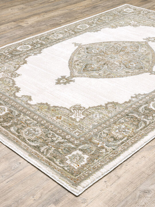 Andorra 3'3" x 5'2" Beige Rug