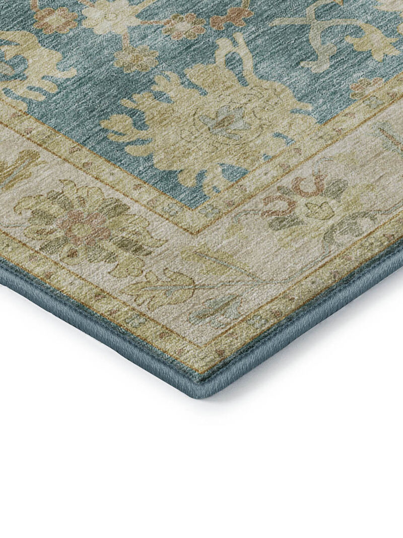 Hatay HY2 Teal 3' x 5' Rug