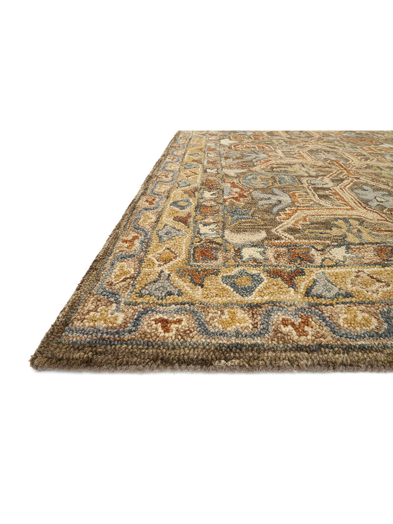 Victoria VK01 Walnut/Multi 5' x 7'6" Rug